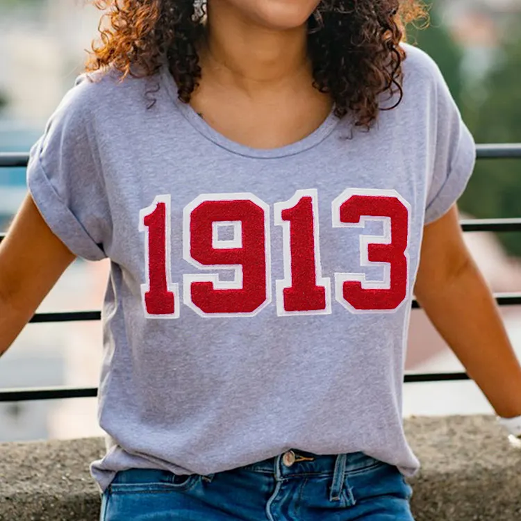 Fashion printed casual round neck short sleeve T-shirt