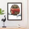 Owl-14CT Stamped Cross Stitch Kit(22*19cm)