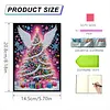 (US Local)50-Page A5 Christmas Tree Diamond Painting Notebook for Adult Holiday Gift