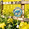 2pcs DIY Diamond Painting Seahorse Turtle Wind Chimes Crystal Window Suncatcher Craft Set Birthday Gifts Home Garden Decor