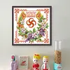 Wealth And Prosperity-14CT Stamped Cross Stitch 34*34cm/13.39*13.39in
