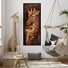 (Big Size)Giraffe-Stamped Cross Stitch 11CT/14CT 30*75cm/11.81*29.53in