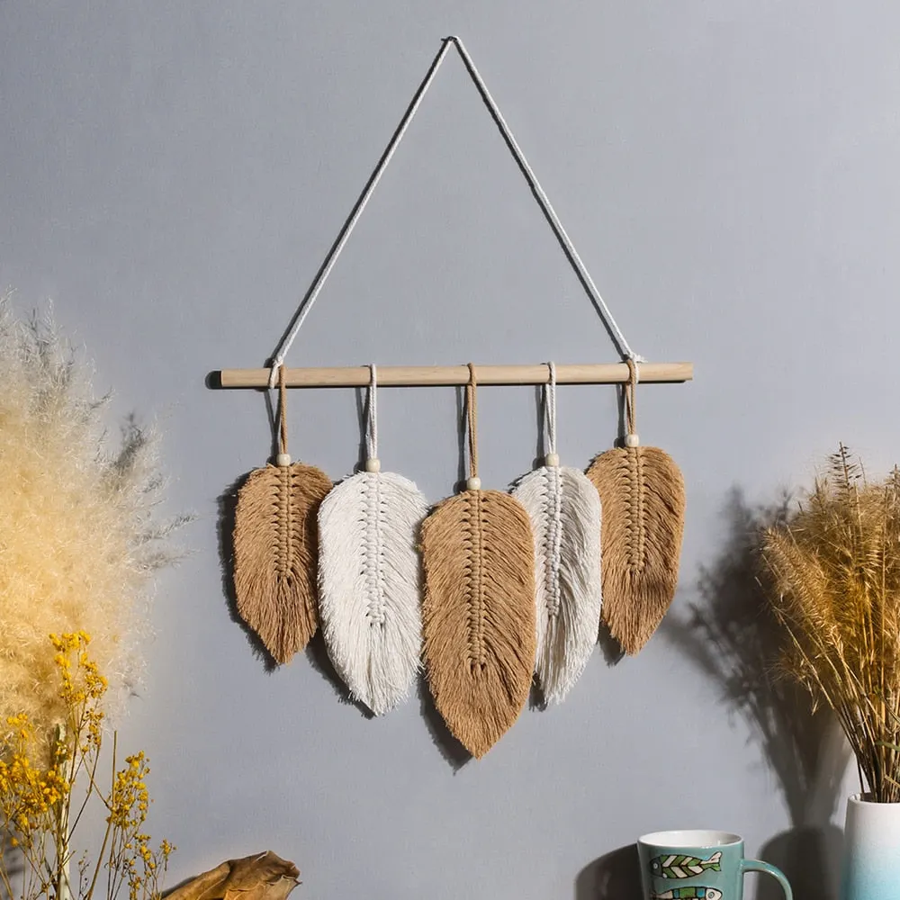 Macrame Wall Hanging Boho Home Decor Macrame Dream Catcher Christmas Room Decoration Living Room Bedroom Decor Wedding Party