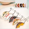 5Pcs Fishing Lures Artificial Bait Wobbler Crankbait Fishing Baits Fishing Tools