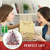(US Local)Snow Xmas Tree DIY Table Top Diamond Painting Desktop Ornaments Kit