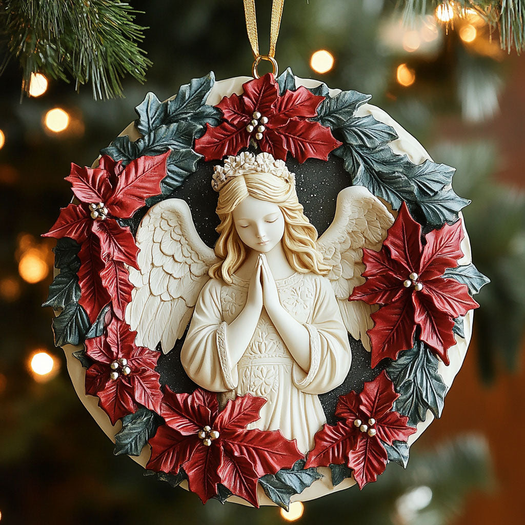 Christmas Angel Bless CW1510012CL Christmas Ornament