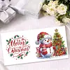 6PCS Diamond Painting Christmas Greeting Cards Congratulations Cards