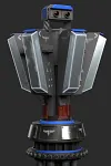 Prism Tower Lighthouse Night Light Rotatable Red Alert Red Alert 2 Allied Building Model