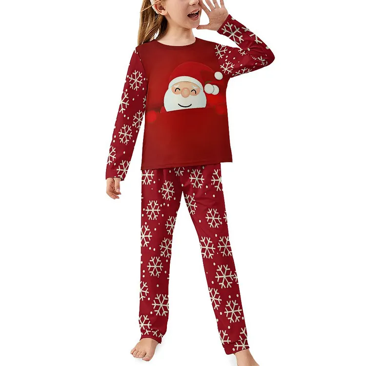 Personalized Design Children's Pajama Suit Christmas