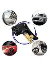 Bicycle Air Nozzle Brass Dual Head Adapter Converter Hose Adapter (Not Deflate)
