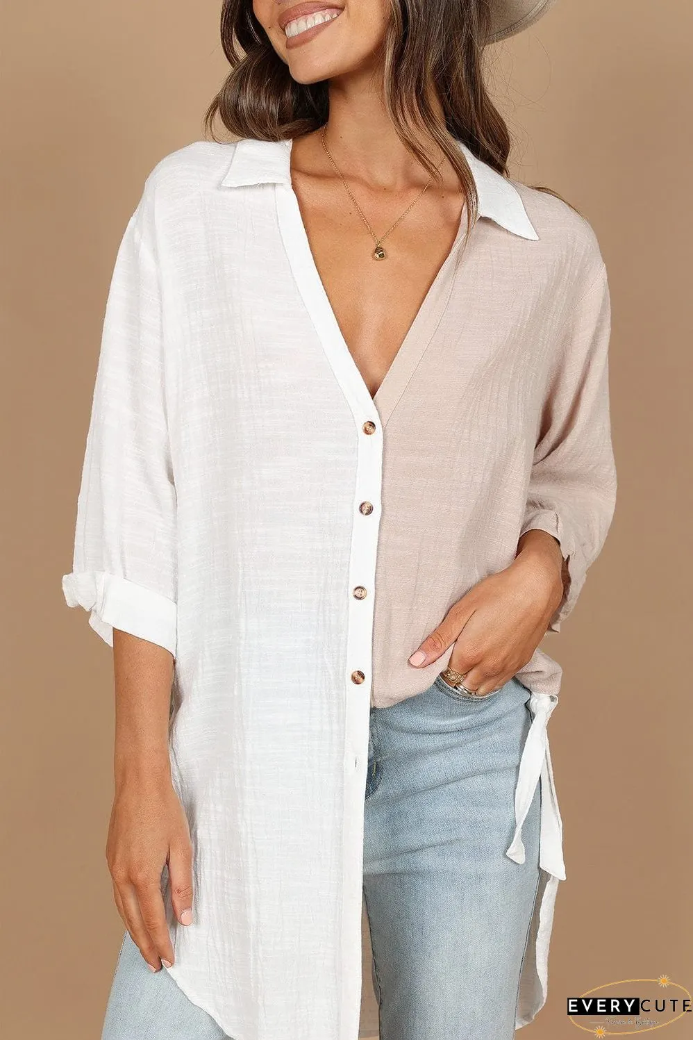 Elegant Cotton Linen Top