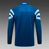 2024 Argentina Half-Pull Training Suit Cyan Football Shirt 1:1 Thai Quality