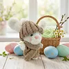 Handmade Mini Bunny Hug Cute with Gift Box Card Soft Floppytiny Easter Bunnie Best Gifts for Bunny Easter Holiday Birthday