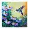Flowers Bird-Full Round Diamond Painting