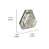 Stainless Steel Heart Of Steel Fingertip Gyroscope Decompression Toy Metal Gyroscope EDC