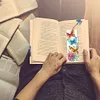 (US Local)3Pcs Special Shape Butterfly Diamond Painting Bookmark with Pendant