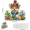 Acrylic Double Sided Christmas 5D DIY Diamond Art Paper Towel Storage Rack Napkin Holder Kit