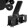 [US Local Warehouse] 4-in-1 Adjustable Weight Bench for Home Gym Foldable Workout Exercise Strength Training Bench with 660LBS Weight Capacity for Full Body Fitness Dumbbell Exercise