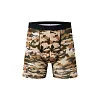Long men's summer camouflage boxer briefs