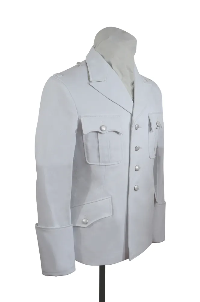   Elite German M1932 White Gabardine Summer Tunic German-Uniform