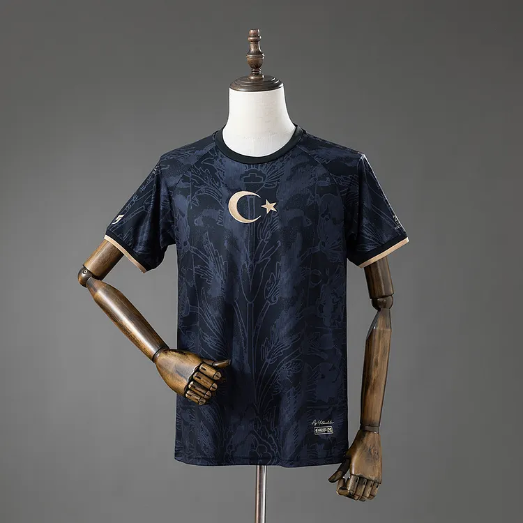 【S~4XL】Turkey 2026 World Cup Special Edition Jersey - Black