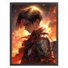 Attack on Titan - Levi Ackerman-11CT Stamped Cross Stitch 30*40cm/11.81*15.75in