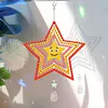 >SALE<Suncatcher Diamond Painting Hanging Sign Christmas Home Windows Decor(Smiley #7)