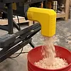 Saw Dust Collector Adapter Compatible for DeWALT DWE7485 Table Saw Sawdust Extraction Connector for Garage Workshop Yard Porch Backyard Courtyards