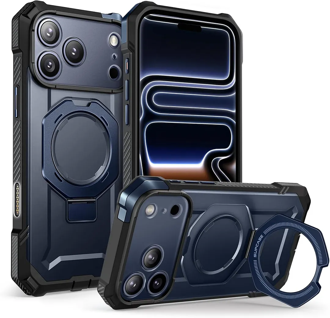 Compatible with iPhone 17 Pro Max Case with Kickstand (Unicorn Beetle Grip), [Camera Control Cover] [MagSafe Compatible] [Military-Grade Drop Protection] Heavy Duty Magnetic Phone Case