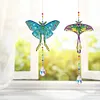 2pcs/set Crystal Sun Catcher Double-sided Diamond Painting Pendant Rainbow Chaser Hanging Kits