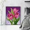 Tulips-11CT Stamped Cross Stitch 40*50cm/15.75*19.69in