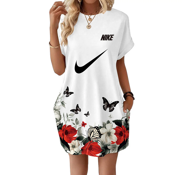 &Uacute;J NŐI NIKE RUHA R&Ouml;VID UJJ&Aacute;VAL &Eacute;S ZSEBE
