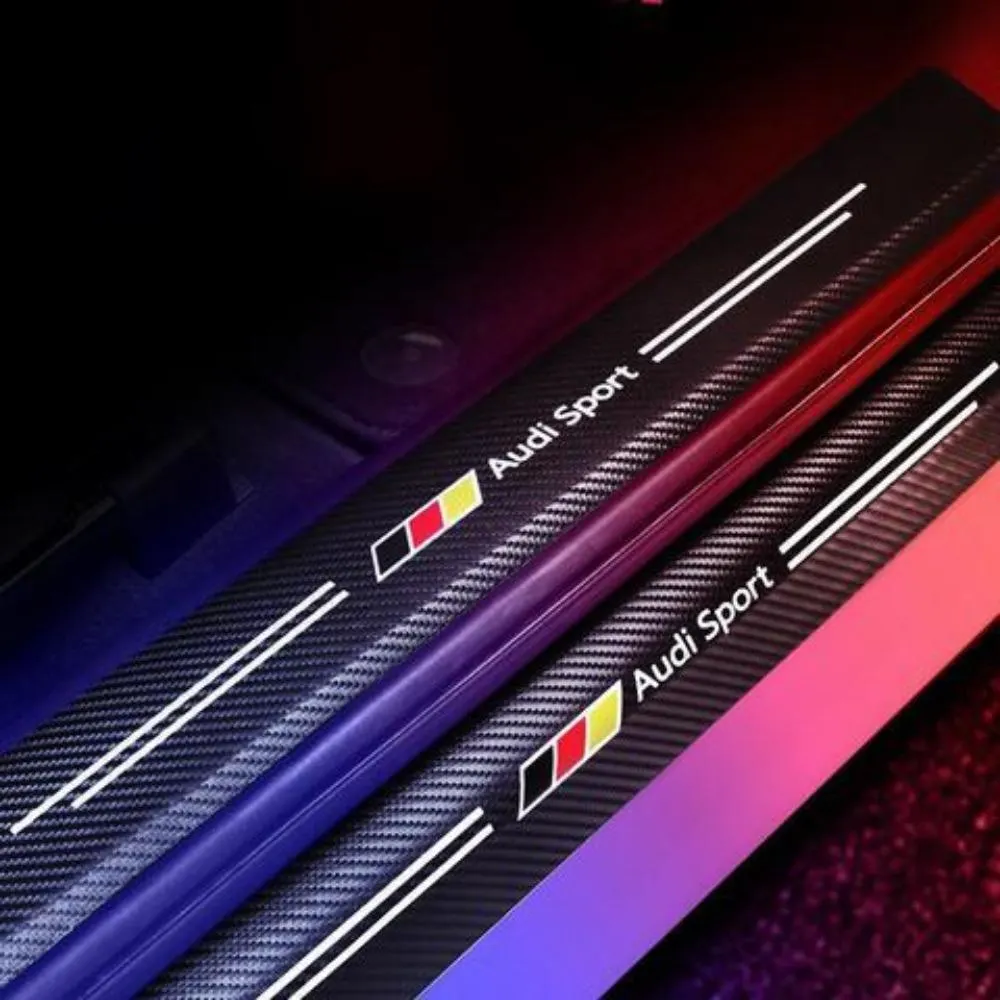 Carbon Fiber Car Threshold Sticker (4PCS)