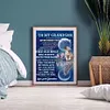 【Limited Stock Sale】To My Grandson Never Forget I Love You Quotes - Special Shaped Diamond Painting 30*40cm