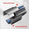 Integrated Internal & External Pipe Threading Tool for Electric Drill (2PCS 4&6)