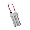 SHARGE Pouch Mini 10000mAh 30W Fast Charging Portable Power Bank with Built-in Type C Cable USB-C and USB-A Port Battery Pack