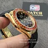 Rolex Daytona 116588Saco Orange Sapphires 4130 movement Super Clone