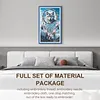 (US Local)Wolf -11CT Stamped Cross Stitch Kit(40x70cm)