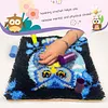 Santa Claus Dog-DIY Latch Hook Rug Pillowcase Kits 43*43cm