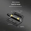 Mountain Bicycle Pedal Anti-Slip Widened Nail Nylon Pedal Double DU Bike Pedal