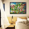 (US Local)Town-14CT Stamped Cross Stitch Kit(82x61cm)