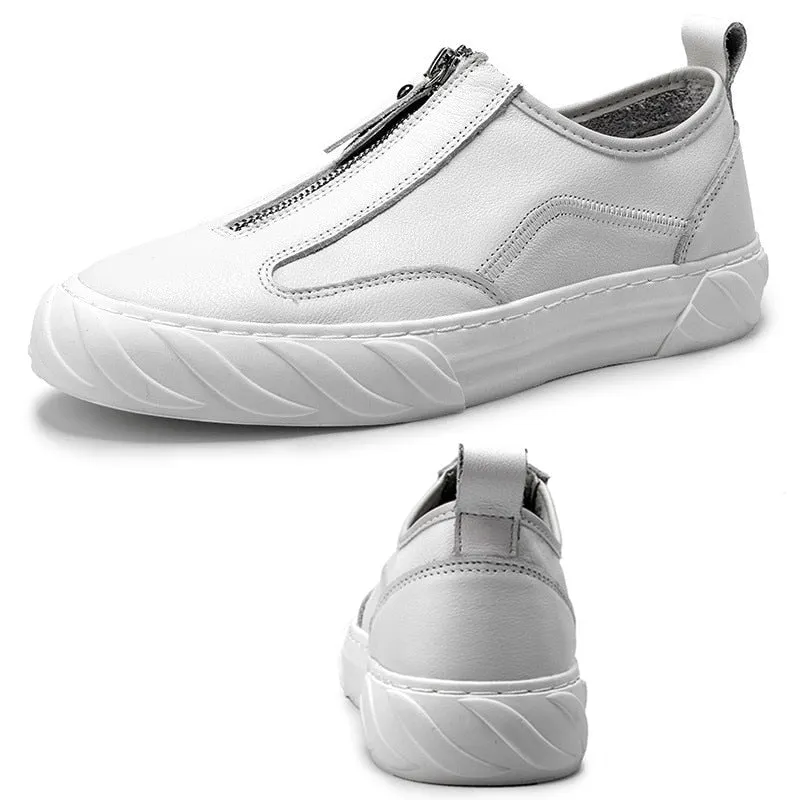 2021 Branded Mens Shoes Genuine Leather Casual Luxury Shoes Man Non Slip Breathable Loafers Men Skateboard Hombre Big Size 11