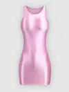 Men's vest shiny hip dress