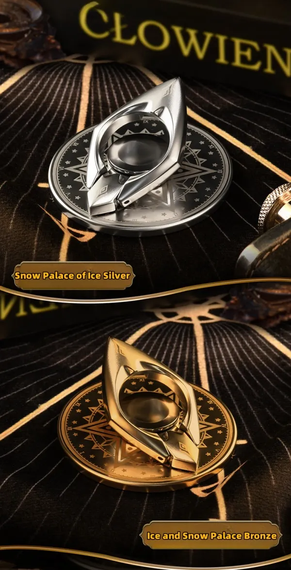 360&deg; Rotating Ring Buckle Cool Fidget Gyroscope Magnetic Bracket