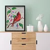 >SALE<5D Special Shaped Crystal Red bird DIY Full Drill Diamond Painting