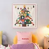 Patchwork Christmas Tree-11CT Stamped Cross Stitch 40*40cm/15.75*15.75in