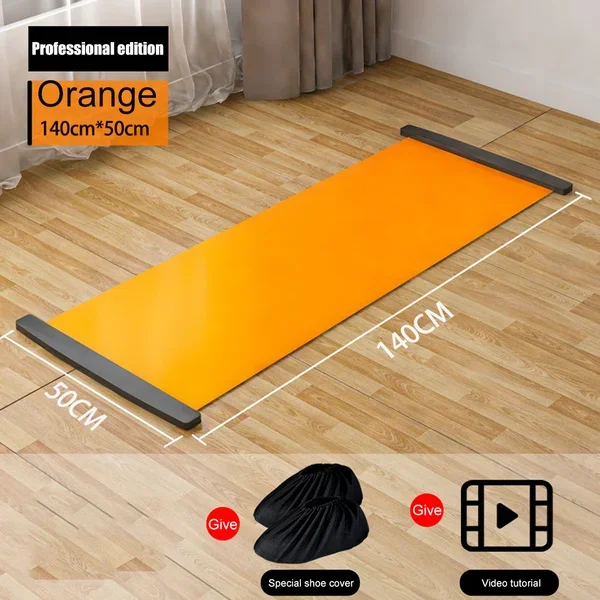 💪 Say goodbye to boring workouts-Ski board Cham pad speed skating training board