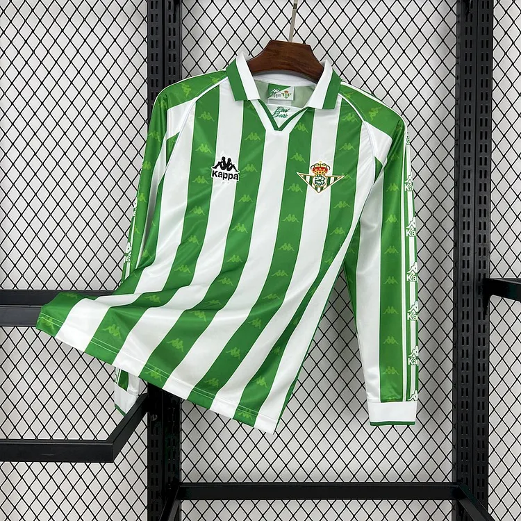 Real Betis 1995/1997 Retro Long Sleeve Home Shirt