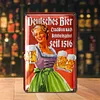 Deutsches Bier - Vintage Metal Signs - 20*30cm/30*40cm