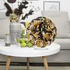 (US Local)Acrylic Special Shape Black Goldfish Diamond Painting Art Clock Ornaments Kit